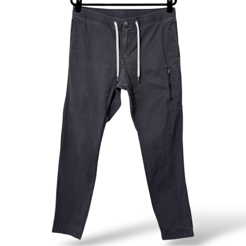 Vuori Ripstop Climber V412 Pants Men's Size XL Charcoal Gray Hiking Outdoors EUC - Picture 2 of 10